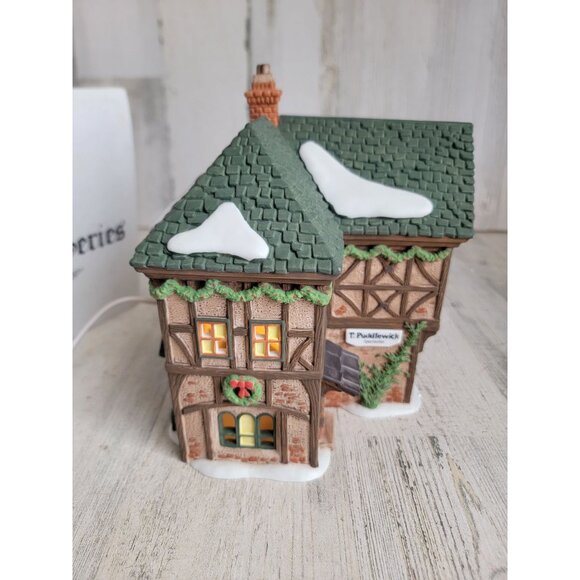 Dept 56 58331 T. Puddlewick Spectacle shop dickens village accessory xmas - Picture 2 of 7